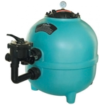 Фильтр песочный для частных бассейнов Gemas Filtrone PE д.615 мм с бок.клапаном 1 1/2"