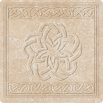 Плитка клинкерная Exagres Stone Ocre Flor 33х33