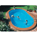 Бассейн Sunny Pool овальный глубина 1,5 м размер 11,0х5,5 м
