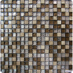 Стеклянная мозаичная смесь ORRO mosaic GLASSTONE COLONIAL BROWN (толщина 4 мм)